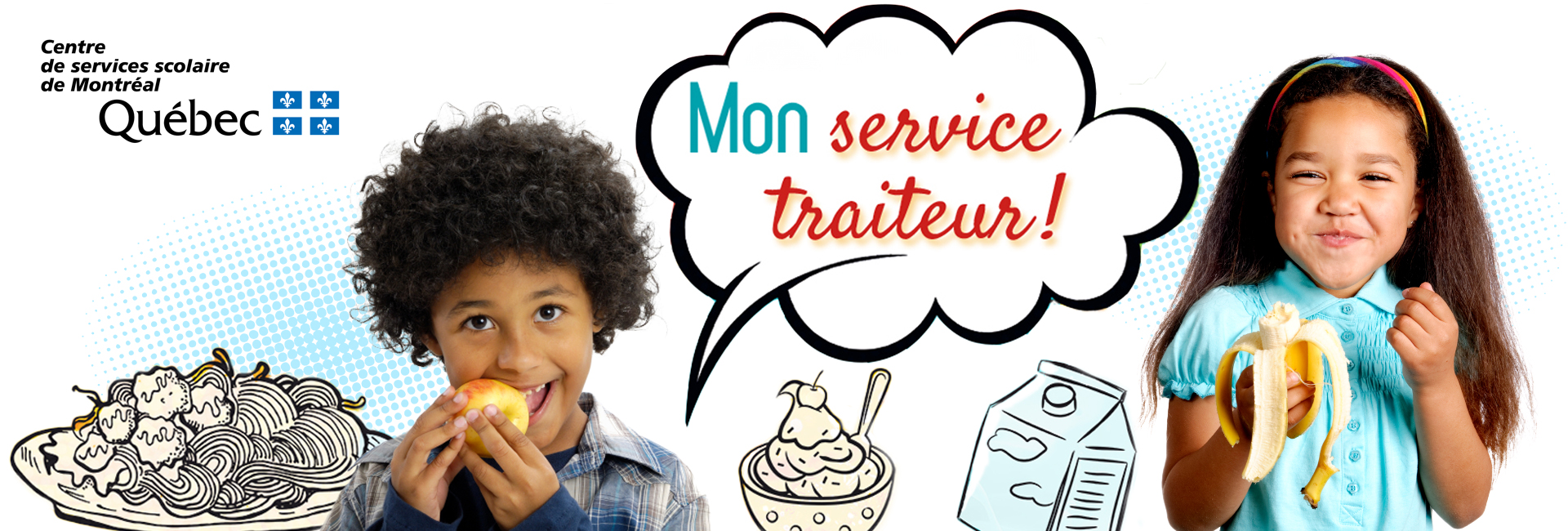 Mon service traiteur | Service de commande de repas en ligne de la CSSDM